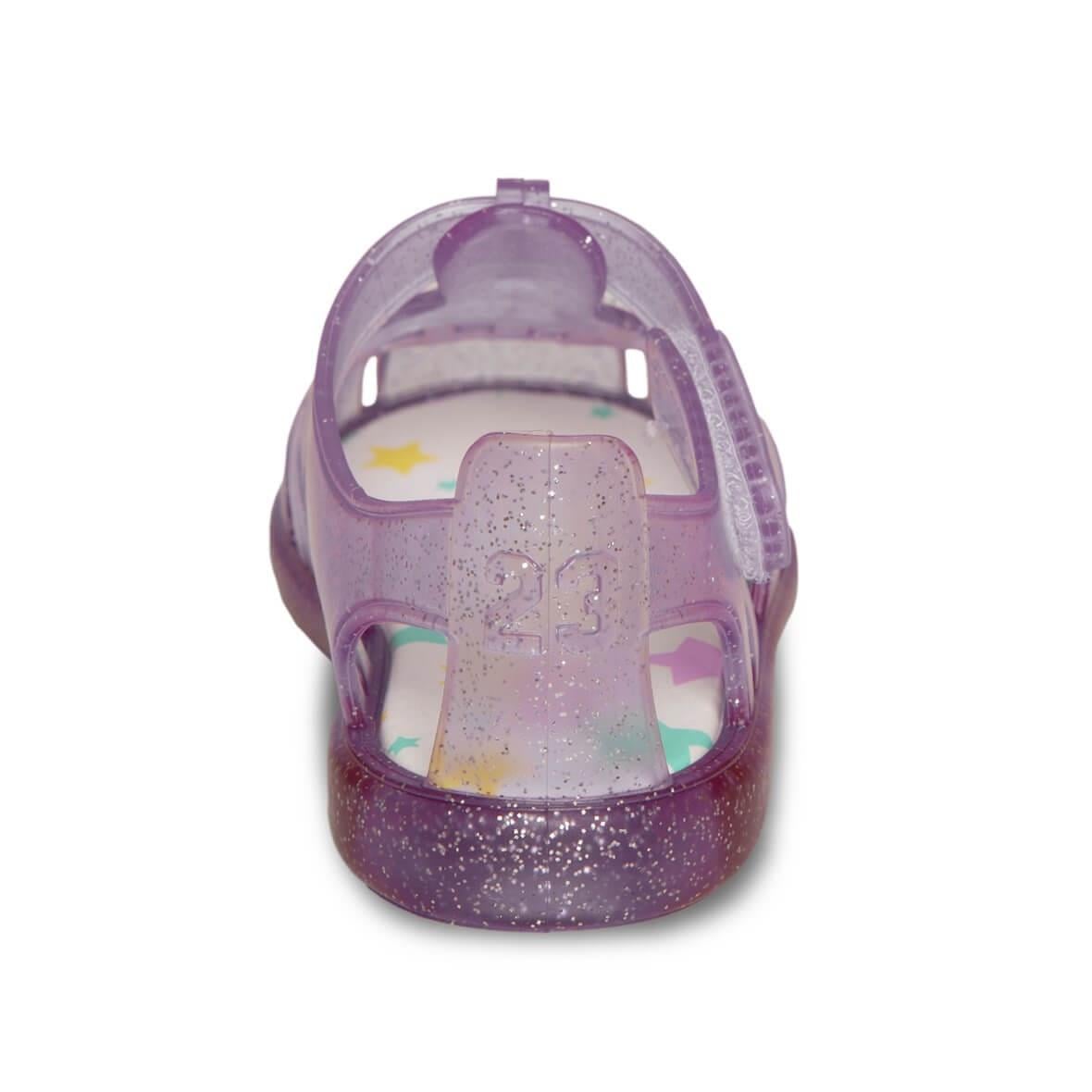 Igor Tobby Gloss Unicornio Çocuk Sandalet - Leylak Parıltı