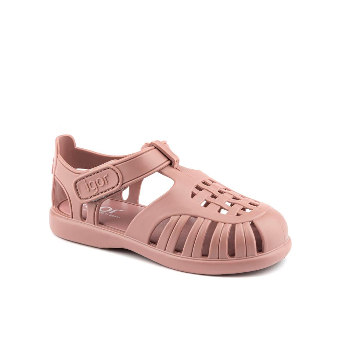 Igor Tobby Solid Çocuk Sandalet - Pembe