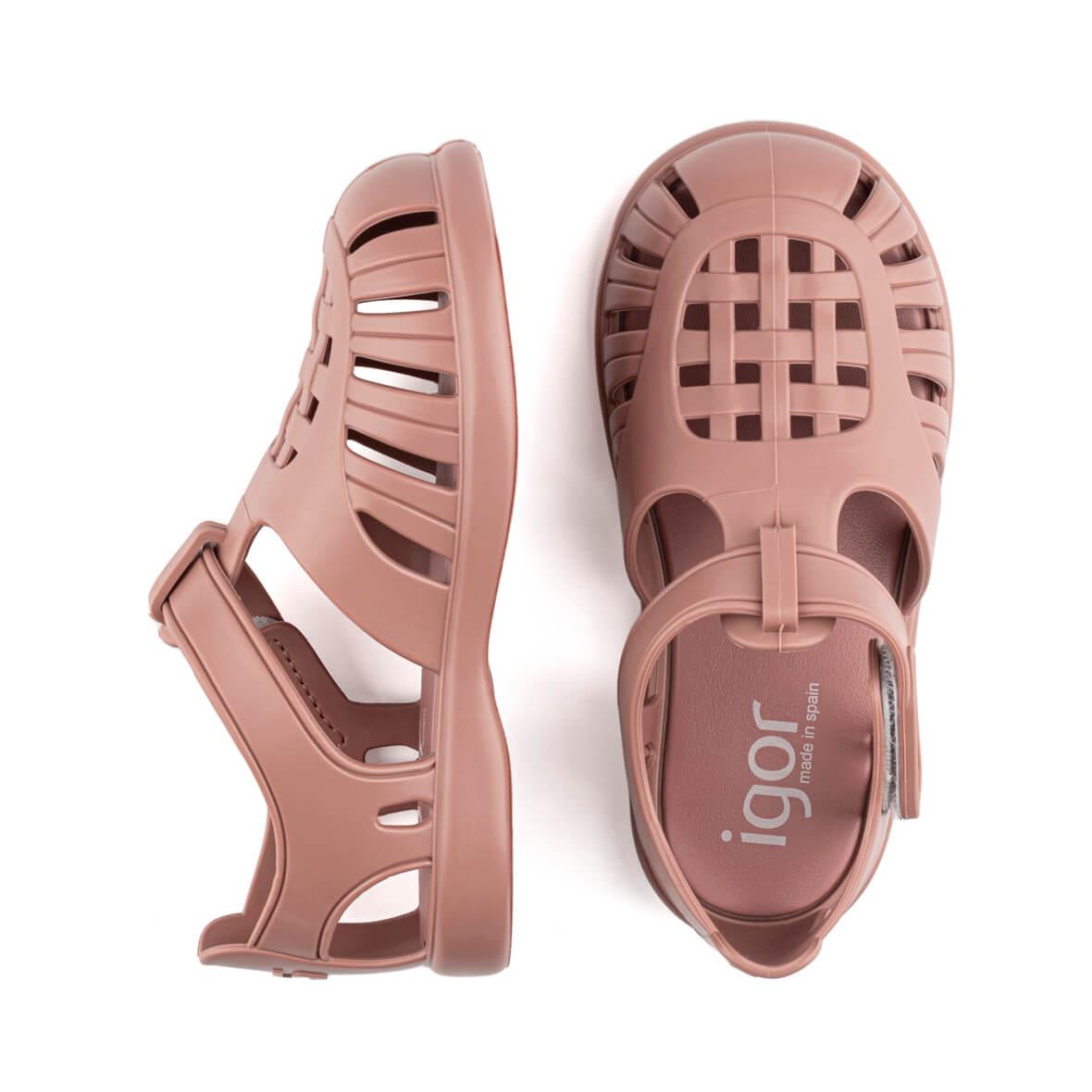 Igor Tobby Solid Çocuk Sandalet - Pembe
