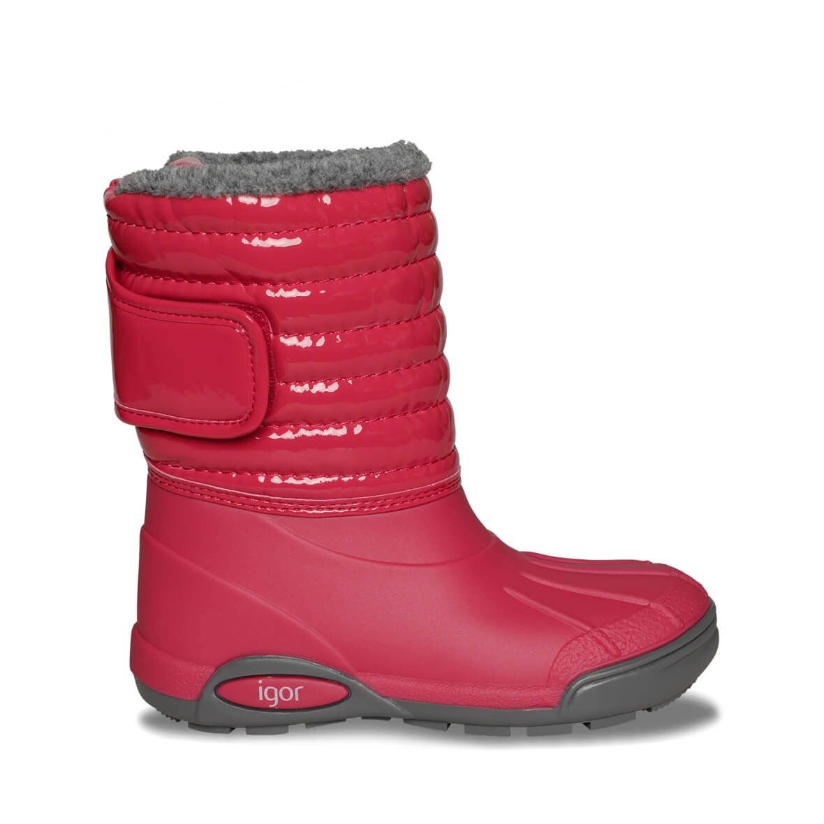 Igor Topo Ski Charol Çocuk Yağmur Çizmesi - Fucsia