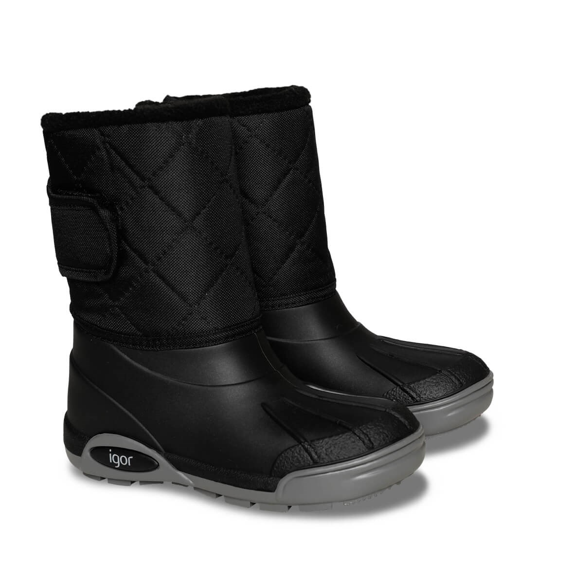 Igor Topo Ski Nylon Çocuk Yağmur Çizmesi - Negro