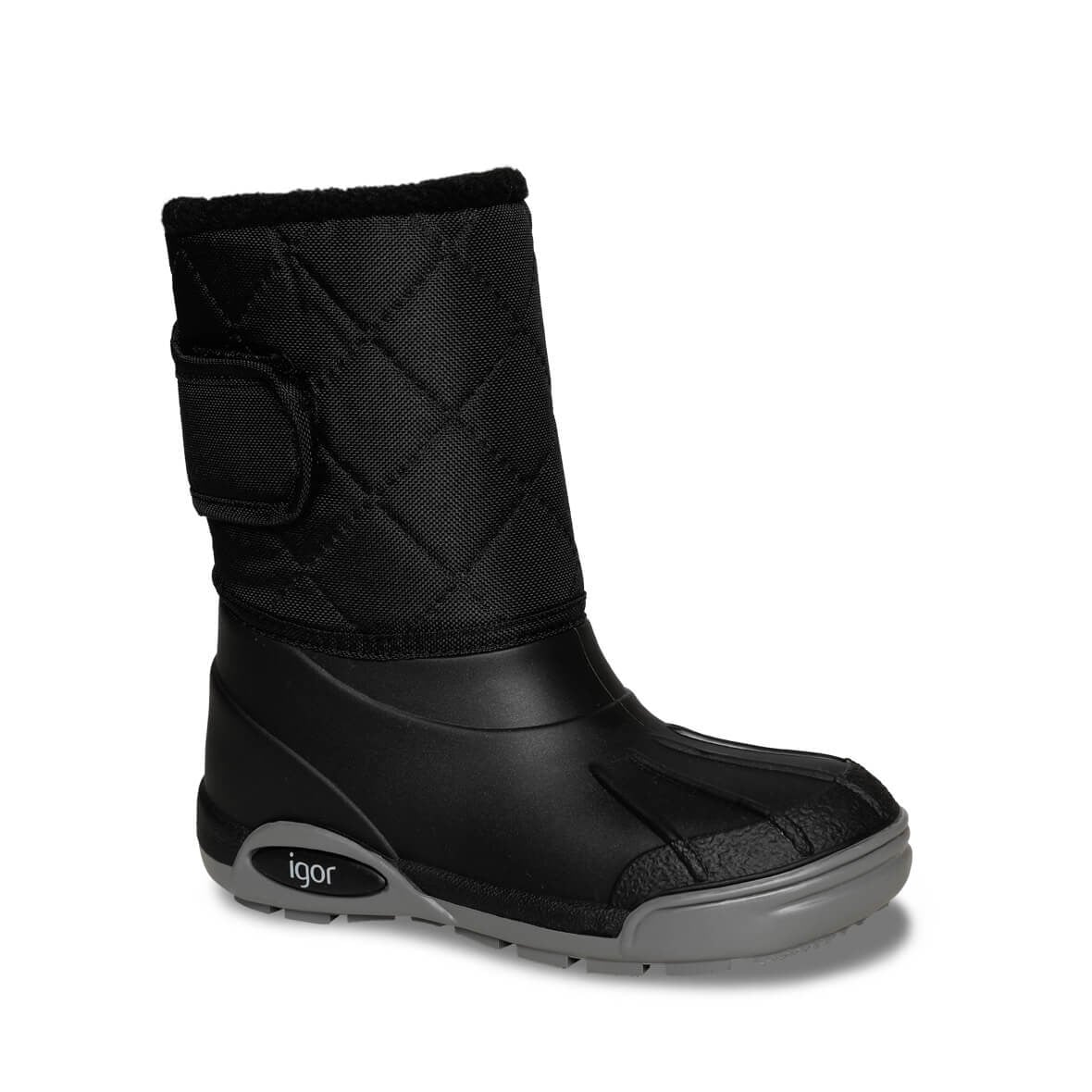 Igor Topo Ski Nylon Çocuk Yağmur Çizmesi - Negro
