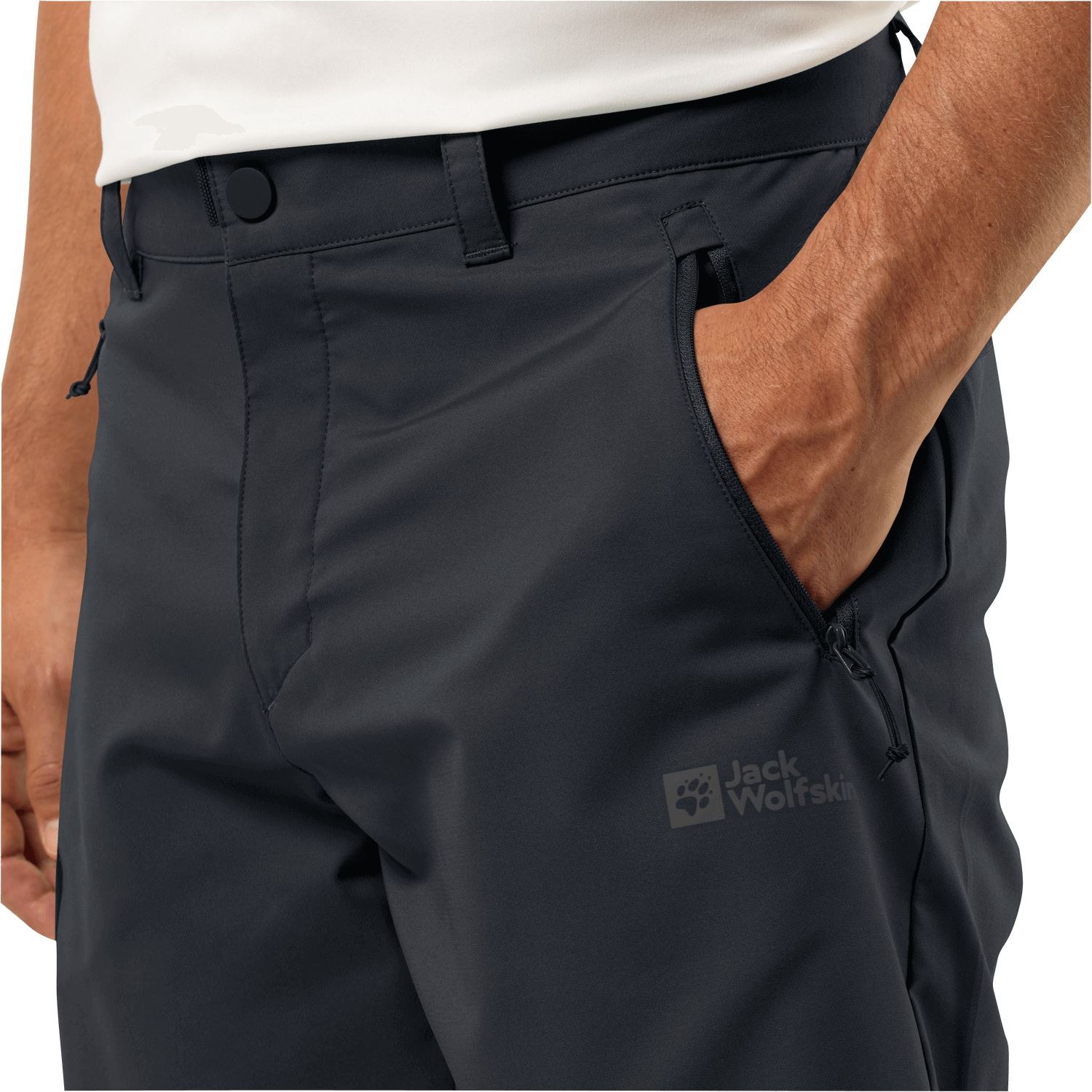 Jack Wolfskin Active Track Shorts M Erkek Şort - Antrasit