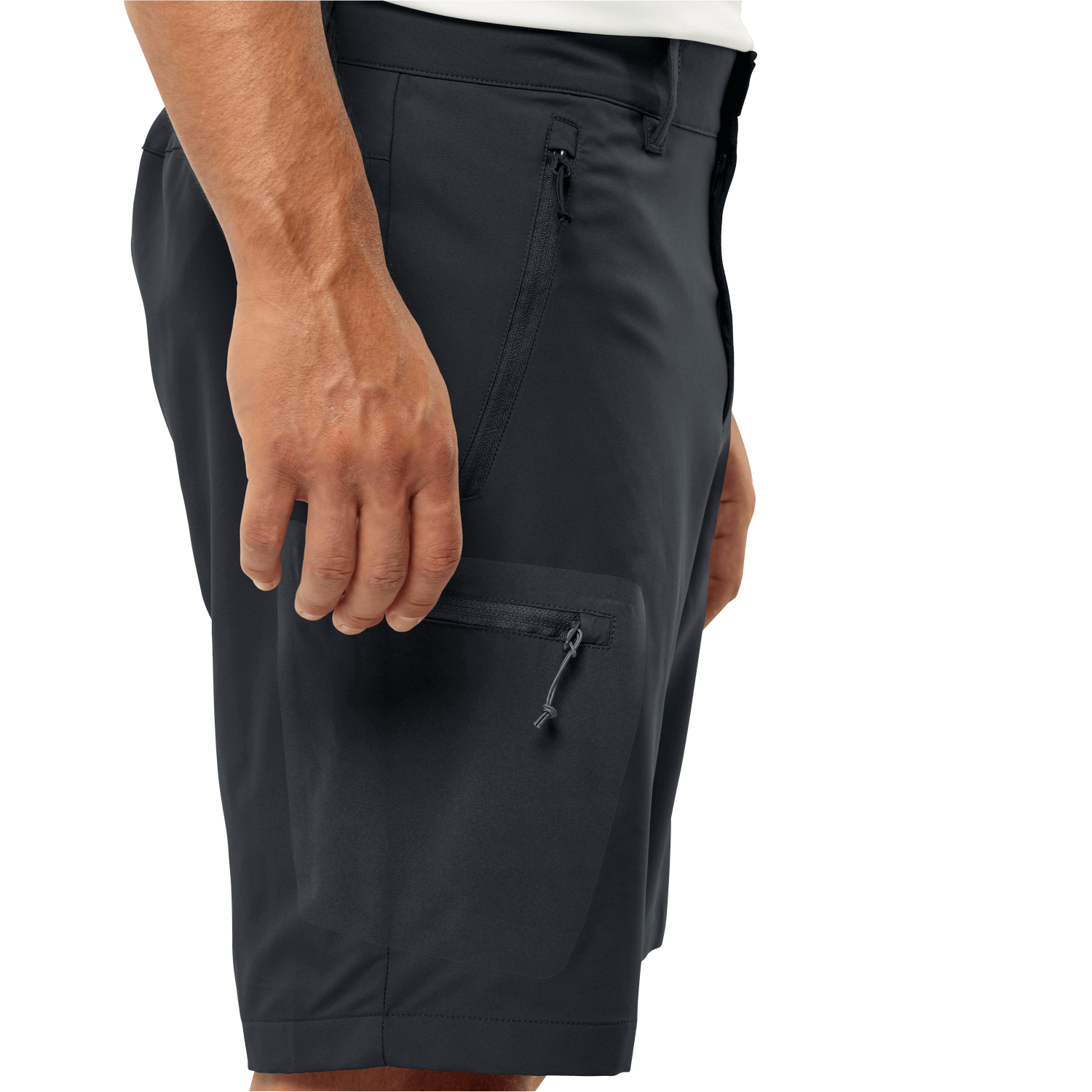 Jack Wolfskin Active Track Shorts M Erkek Şort - Antrasit