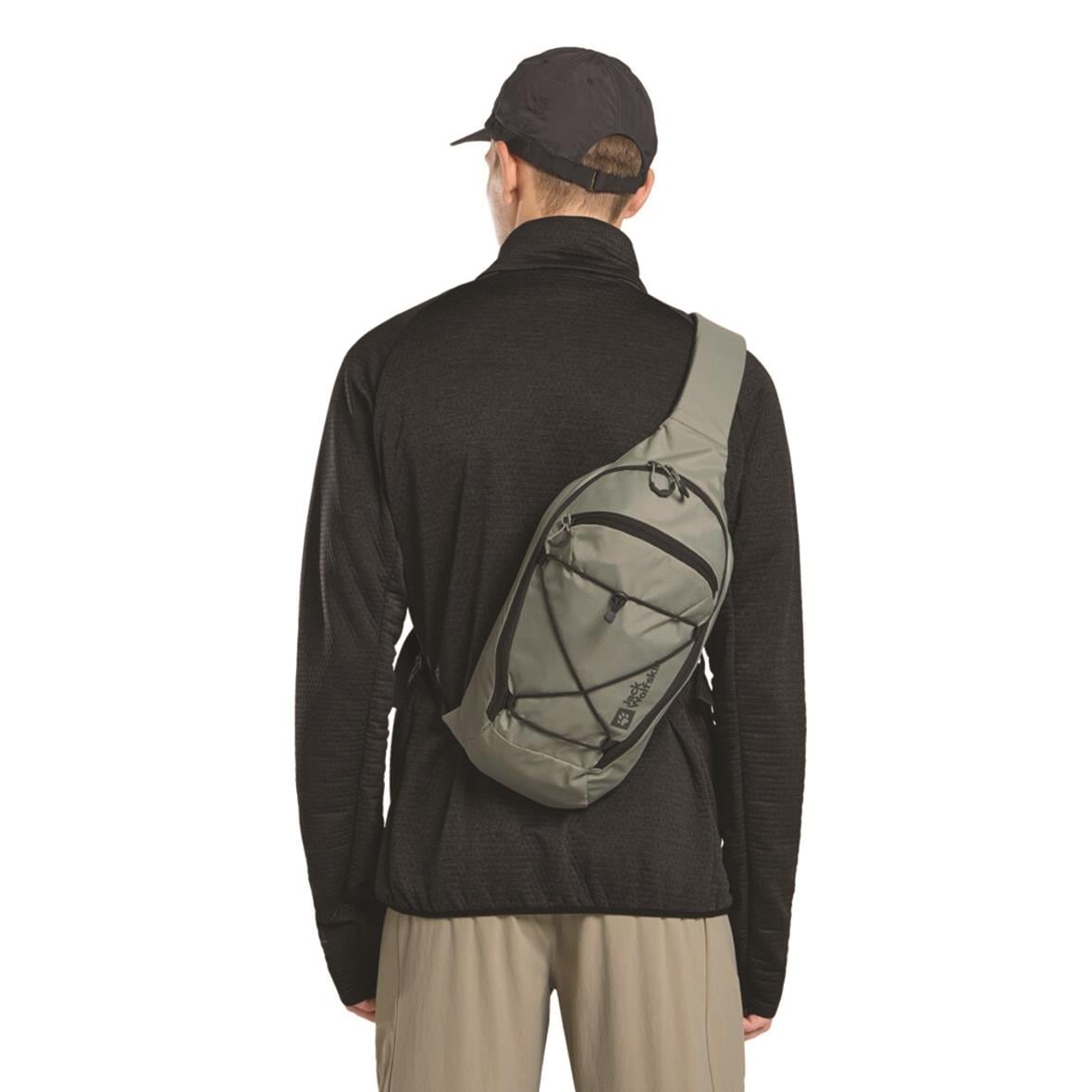 Jack Wolfskin Cyrox Sling Omuz Çantası - Açık Haki
