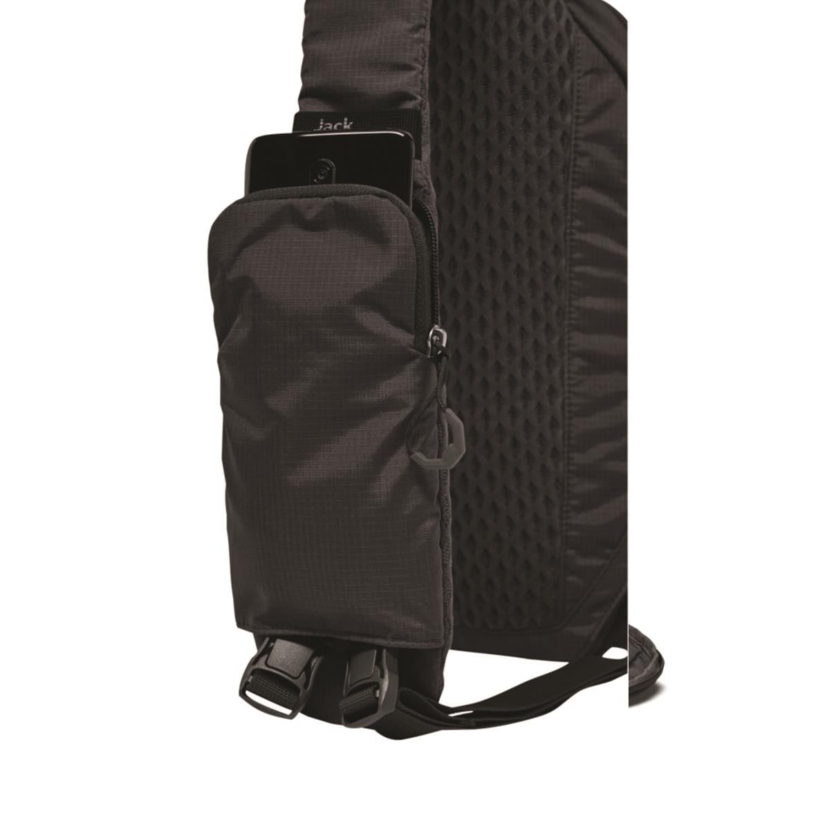 Jack Wolfskin Cyrox Sling Omuz Çantası - Siyah