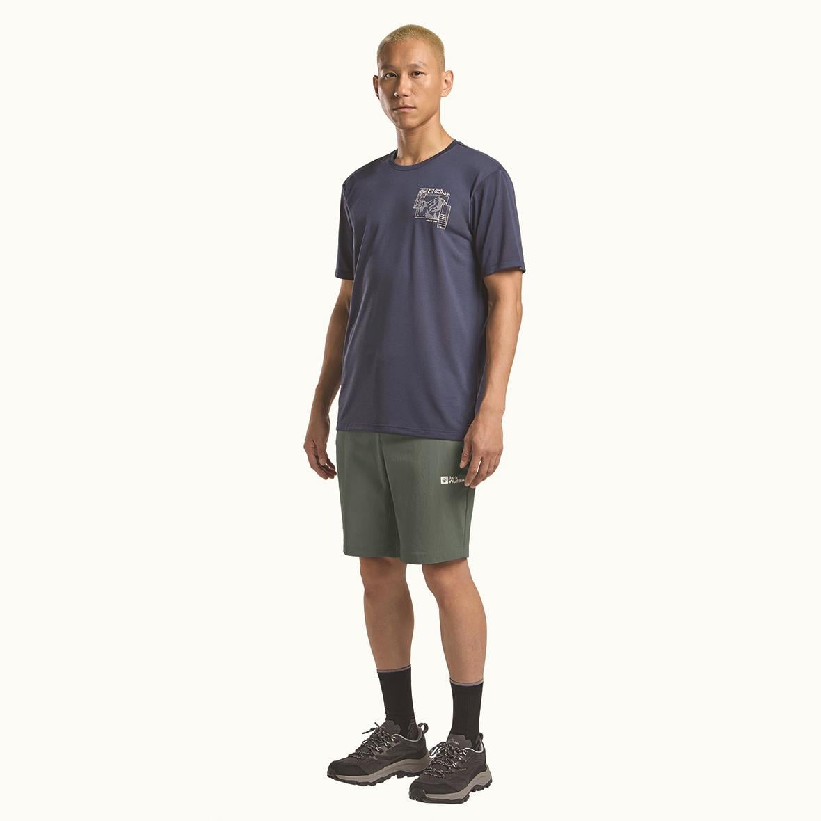 Jack Wolfskin Hikeout Shorts M Erkek Şort - Haki