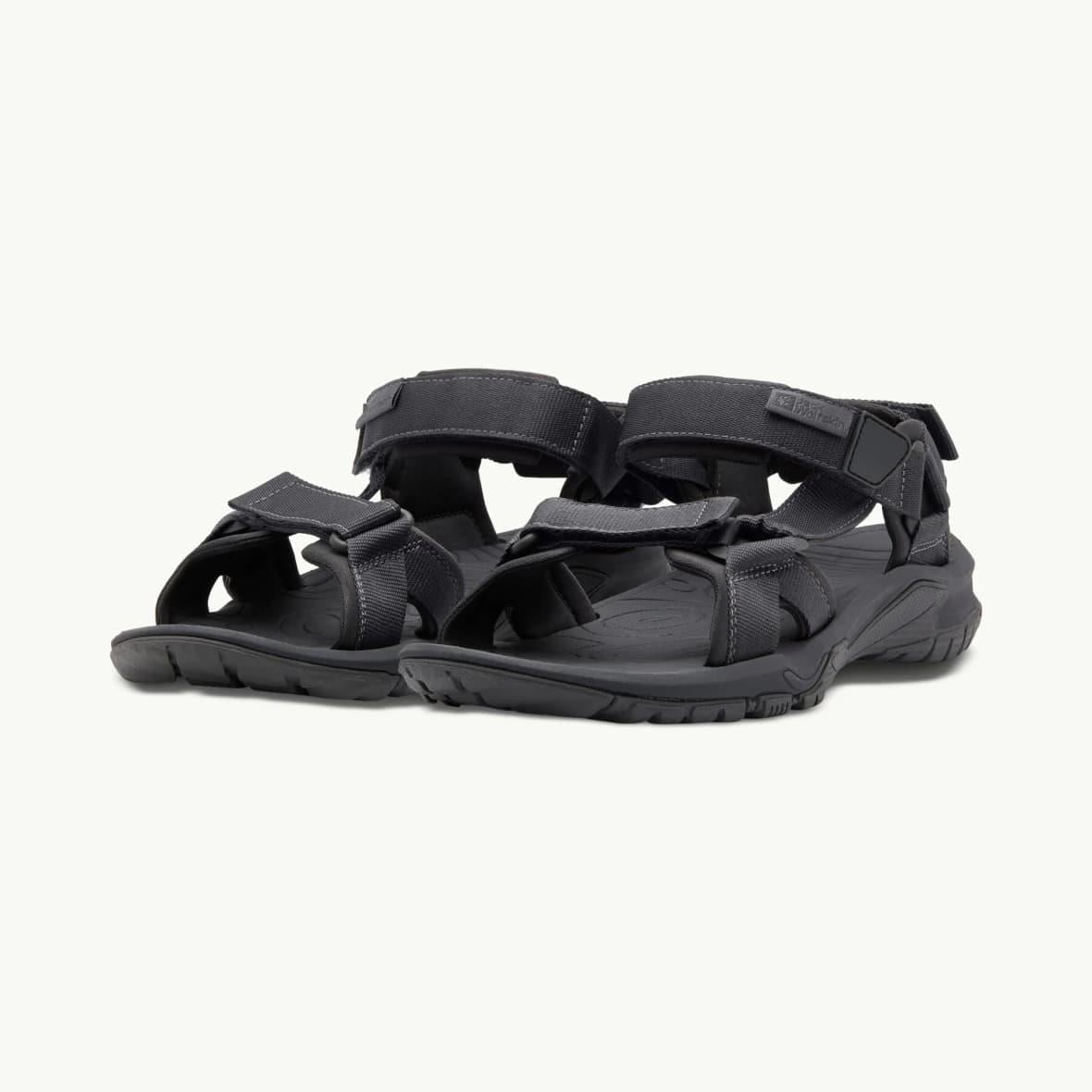 Jack Wolfskin Lakewood Ride Sandal M Erkek Sandalet - Siyah