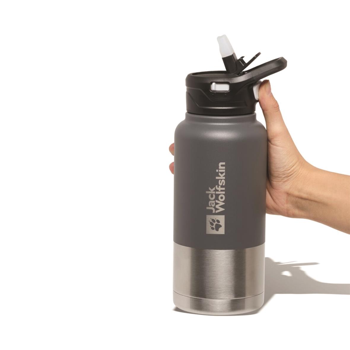 Jack Wolfskin Saima Insulated Straw 0.95L Termos - Antrasit