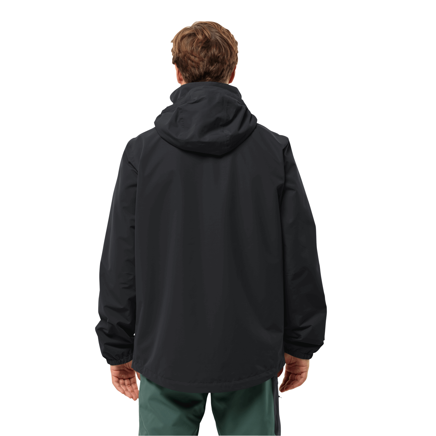 Jack Wolfskin Stormy Point 2L JKT M Erkek Outdoor Ceket - Siyah