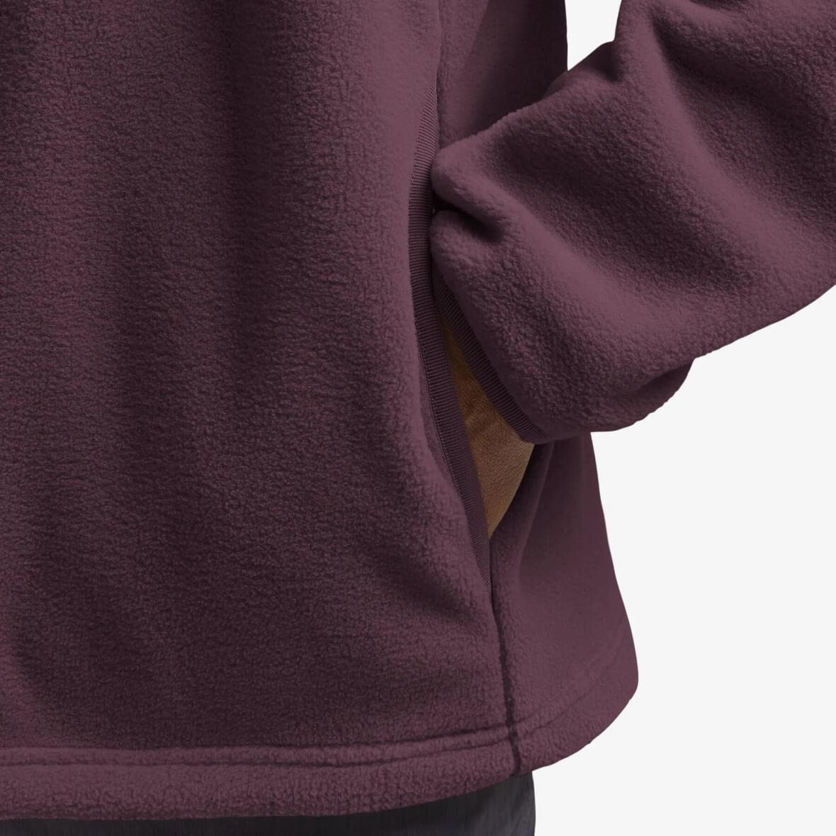 Jack Wolfskin Sumetro FZ M Erkek Polar Ceket - Bordo