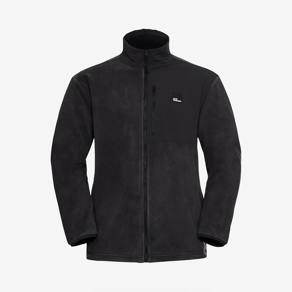 Jack Wolfskin Sumetro FZ M Erkek Polar Ceket - Siyah