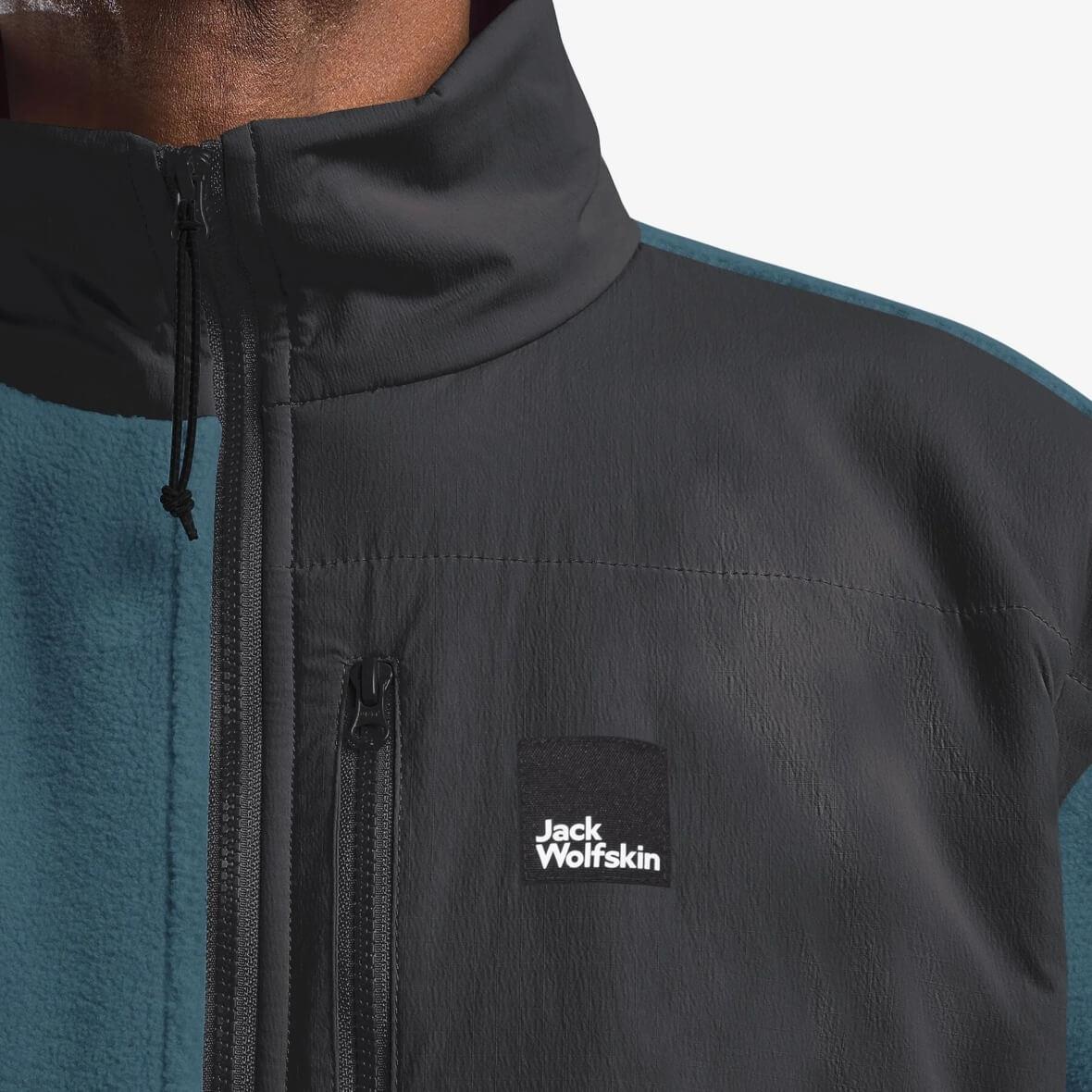 Jack Wolfskin Sumetro FZ M Erkek Polar Ceket - Mavi