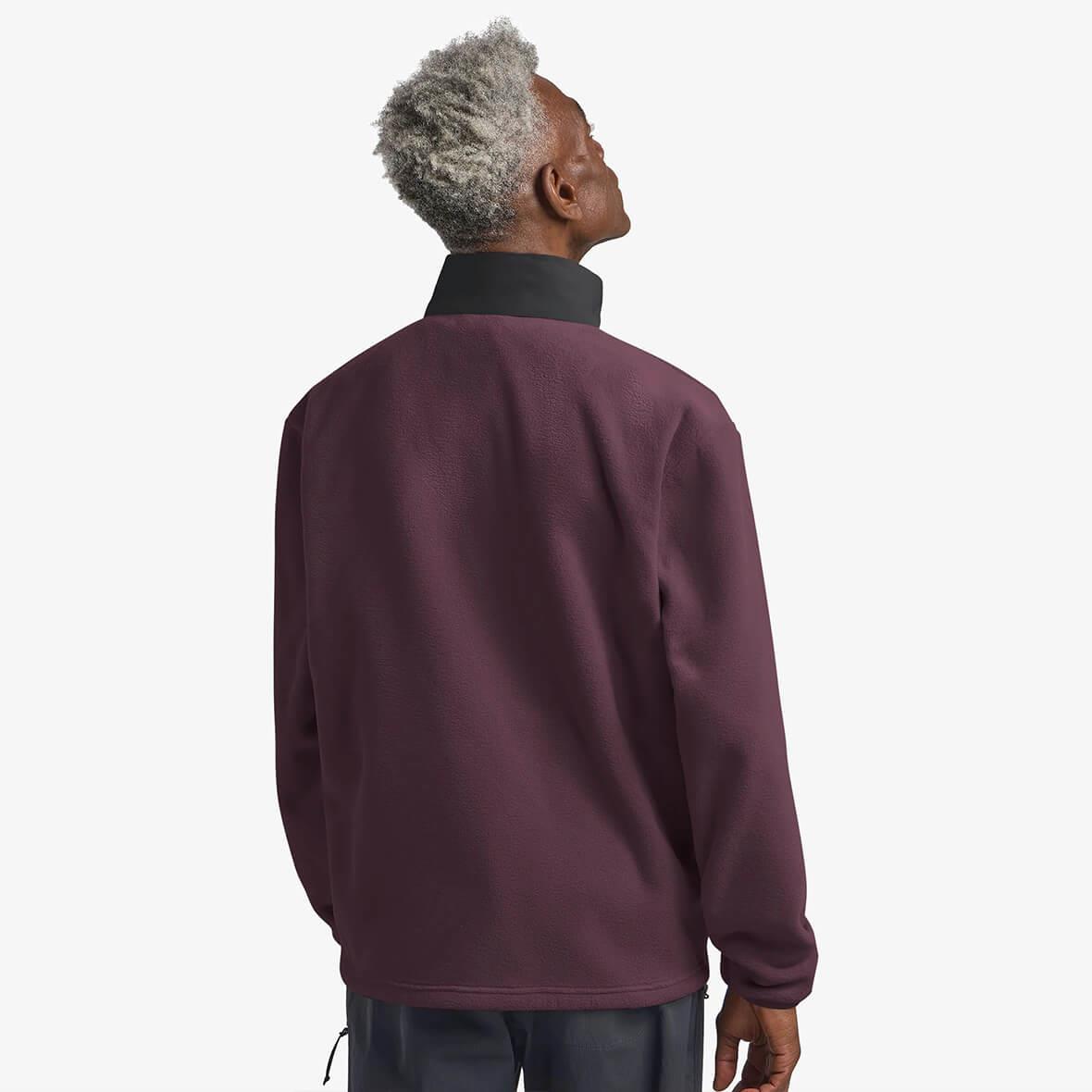 Jack Wolfskin Sumetro FZ M Erkek Polar Ceket - Bordo