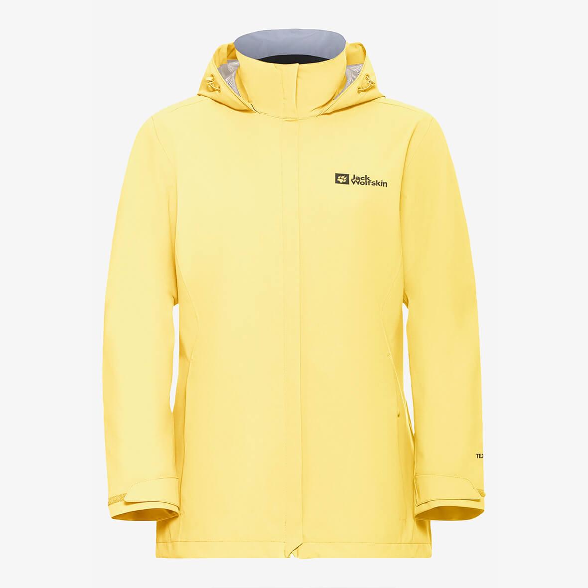 Jack Wolfskin Trail Time 2L JKT W Kadın Ceket - Sarı