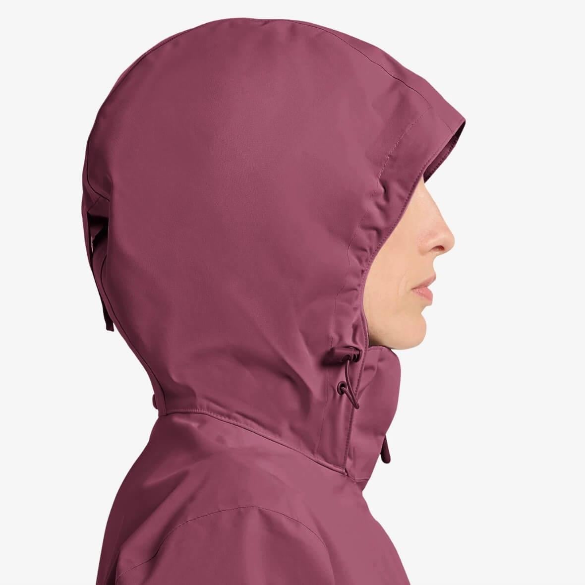 Jack Wolfskin Trail Time 2L JKT W Kadın Ceket - Bordo