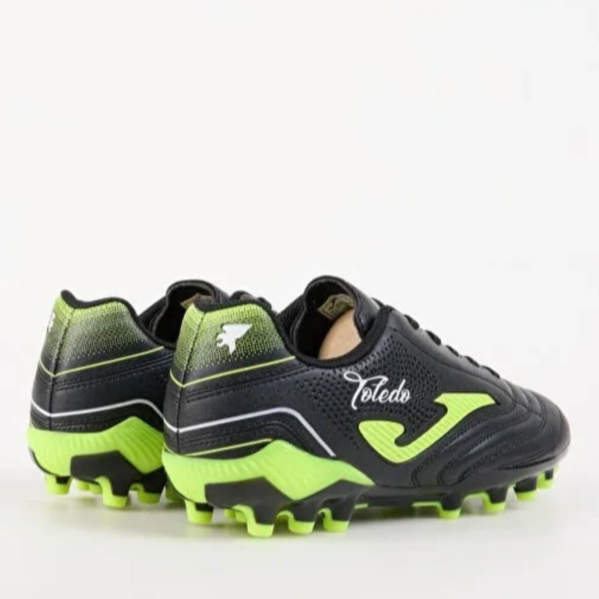 Joma Toledo Jr 2501 Black Artificial Grass Çocuk Halı Saha Ayakkabısı - Siyah