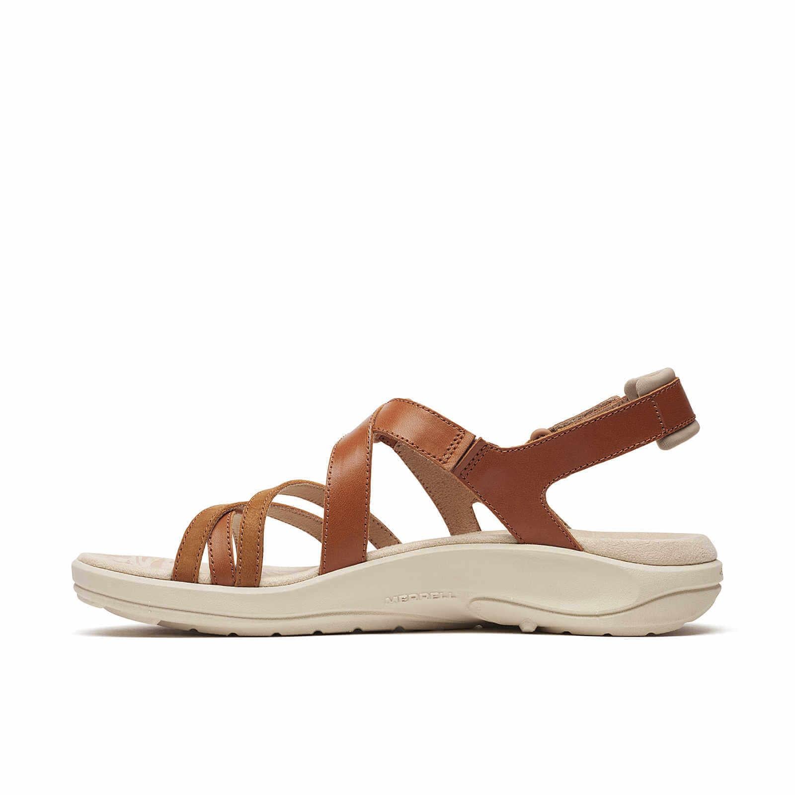 Merrell Harbour Backstrap Kadın Sandalet - Taba