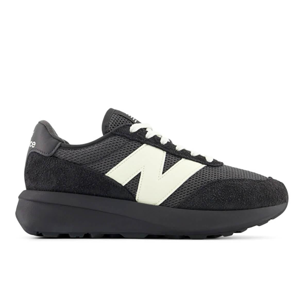 New Balance 370 Erkek Sneaker - Antrasit / Siyah