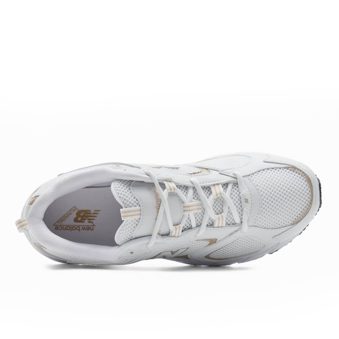 New Balance 408 Kadın Sneaker - Beyaz / Gold