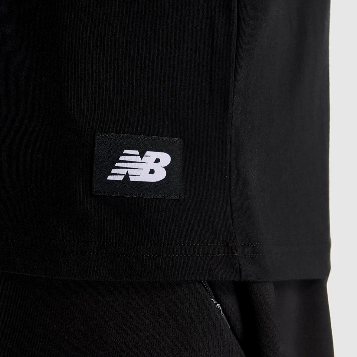 New Balance MNT1509-BK Erkek T-Shirt - Siyah