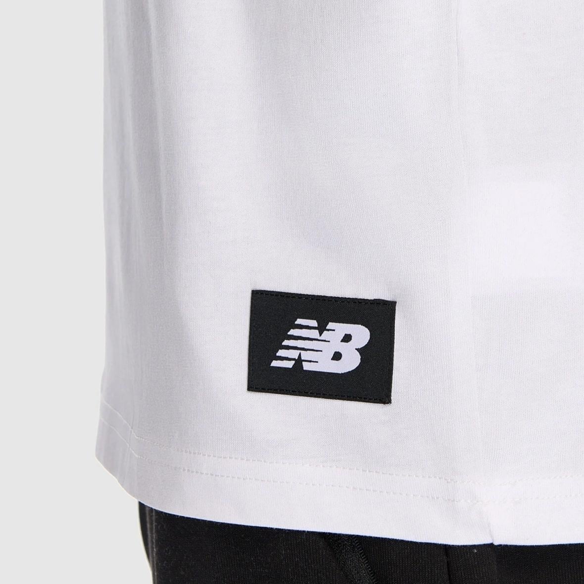 New Balance MNT1509-WT Erkek T-Shirt - Beyaz