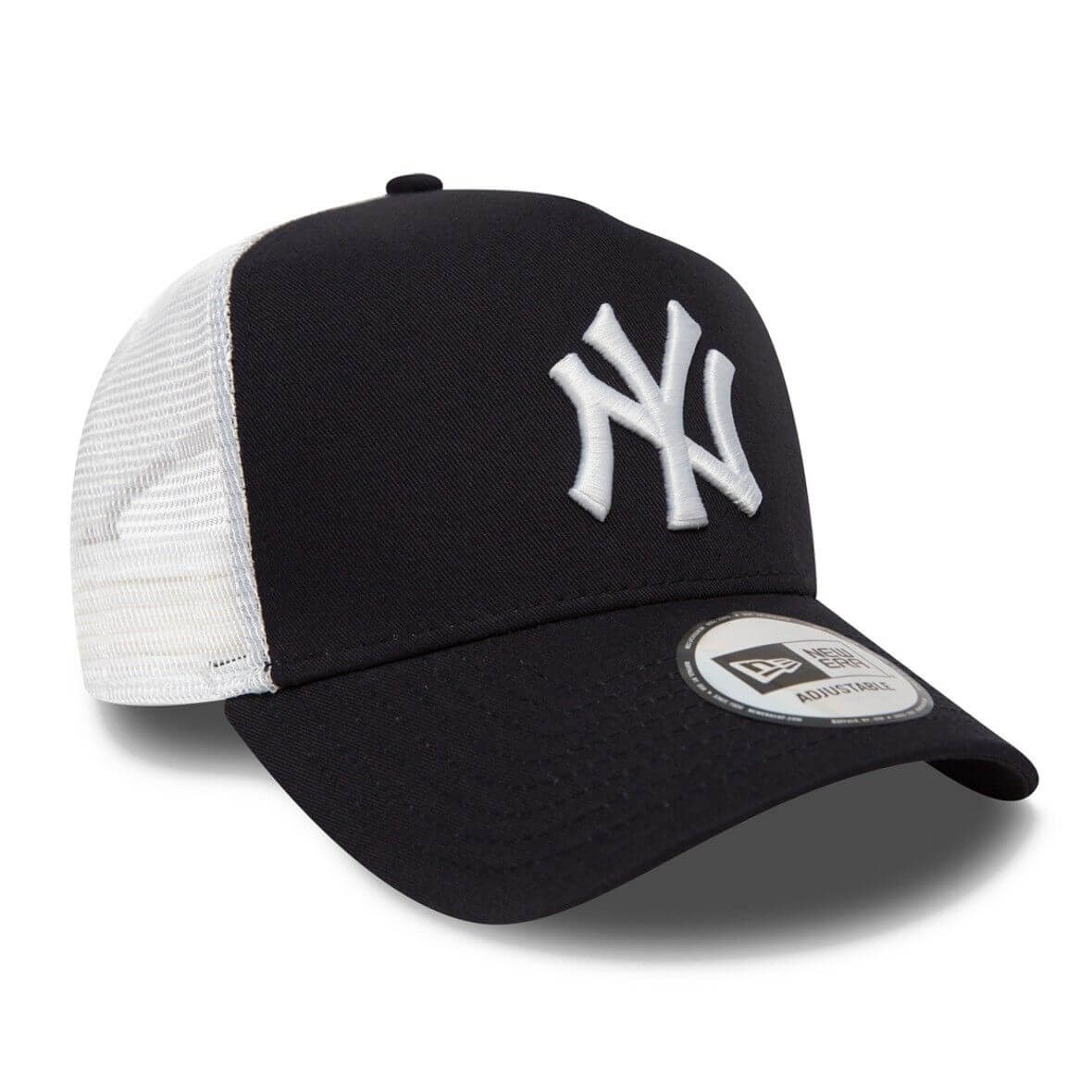 New Era Şapka - Clean Trucker New York Yankees Navy/Optic White
