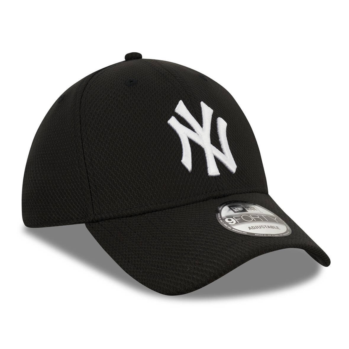 New Era Şapka - Diamond Era Essential 9FORTY New York Yankees Blk/Whi
