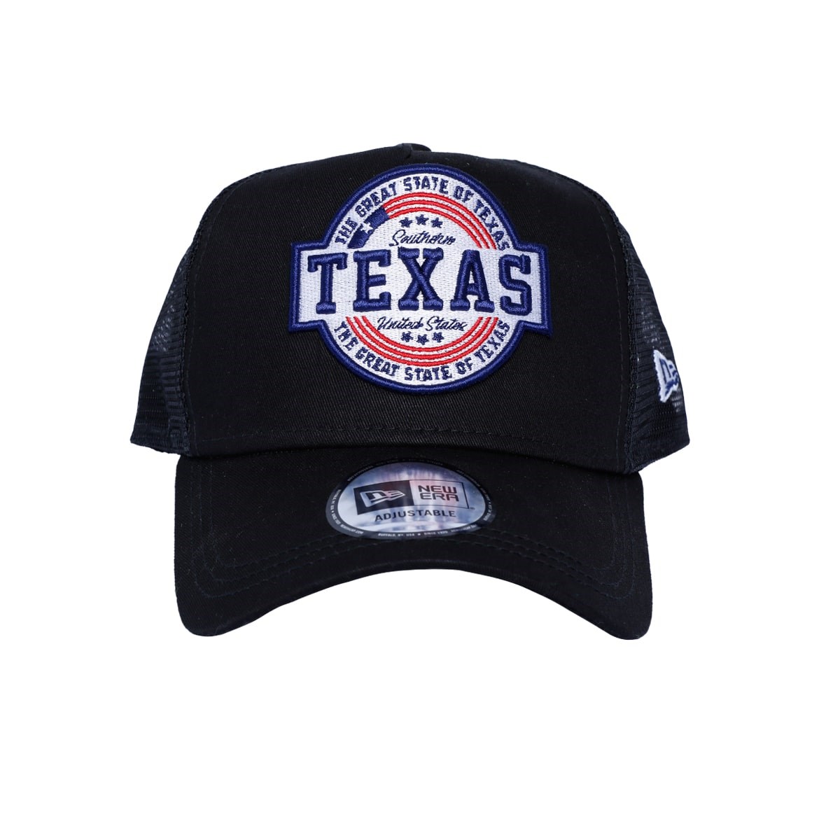 New Era Şapka - USA Texas Patch Black A Frame Trucker