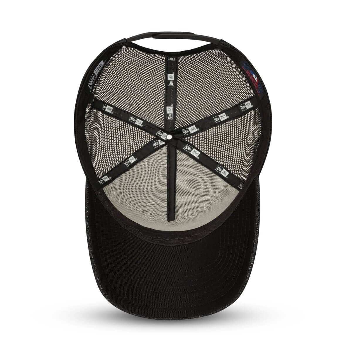 New Era Şapka - Bob Team Logo 9FORTY AF Trucker Los Angeles Dodgers Blk/Blk
