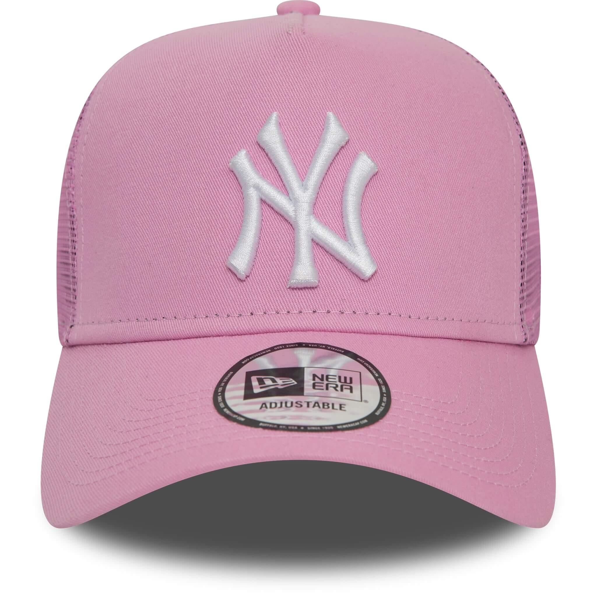 New Era Şapka - League Ess Trucker New York Yankees - Pembe