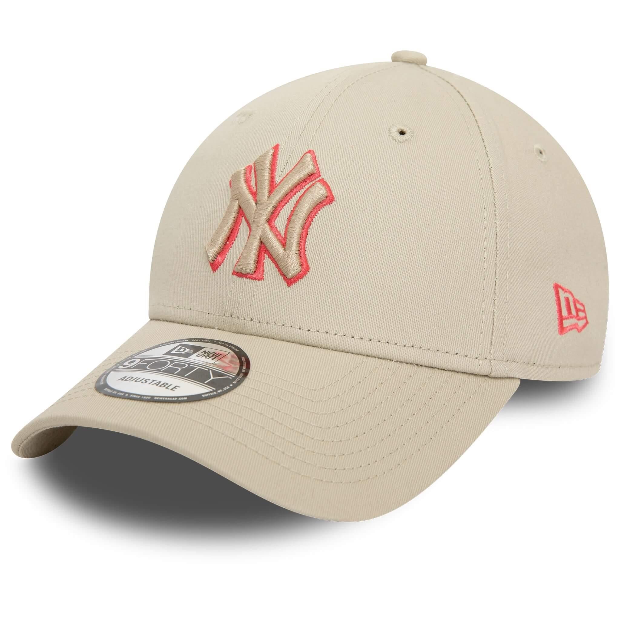 New Era Şapka - Team Outline 9FORTY - Bej
