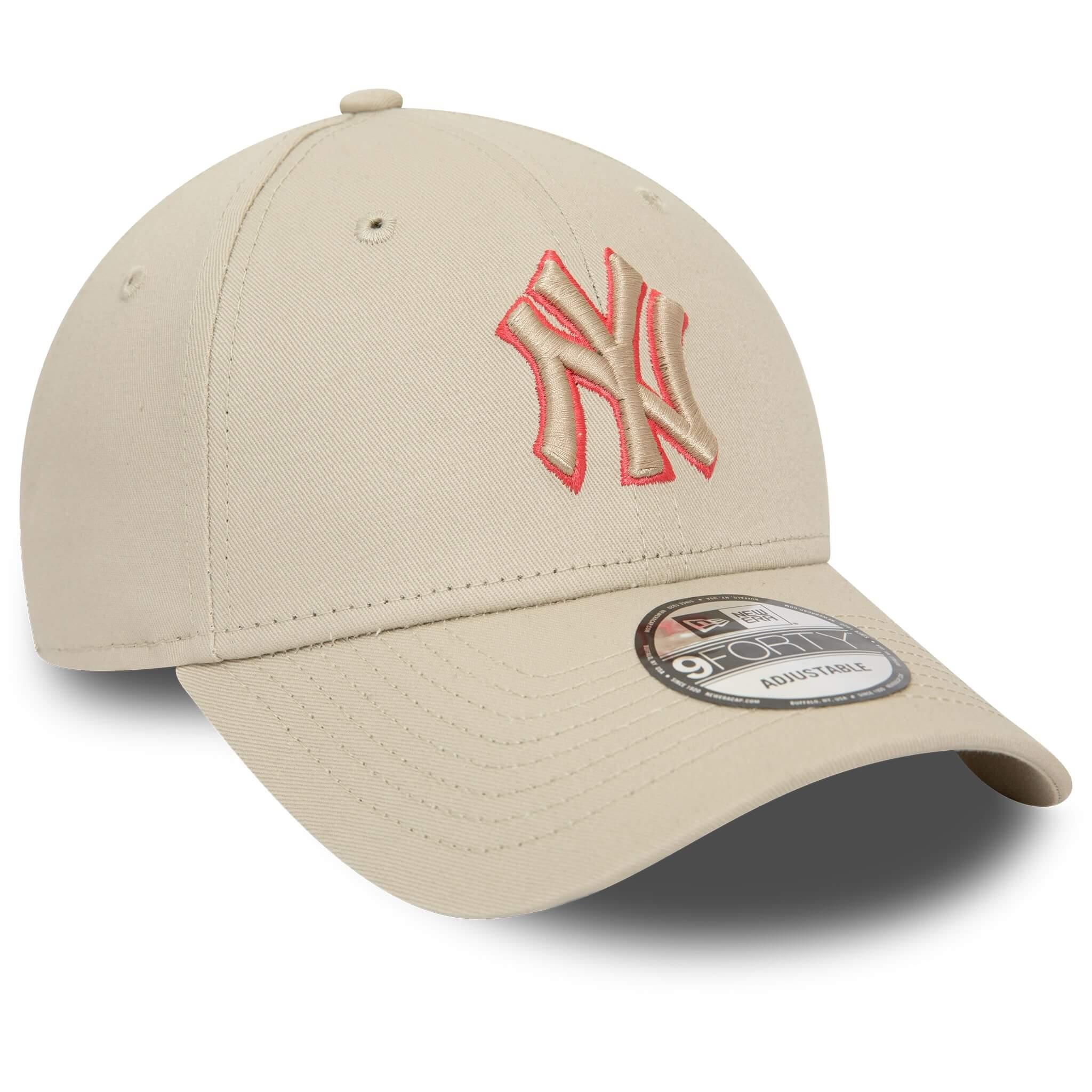 New Era Şapka - Team Outline 9FORTY - Bej