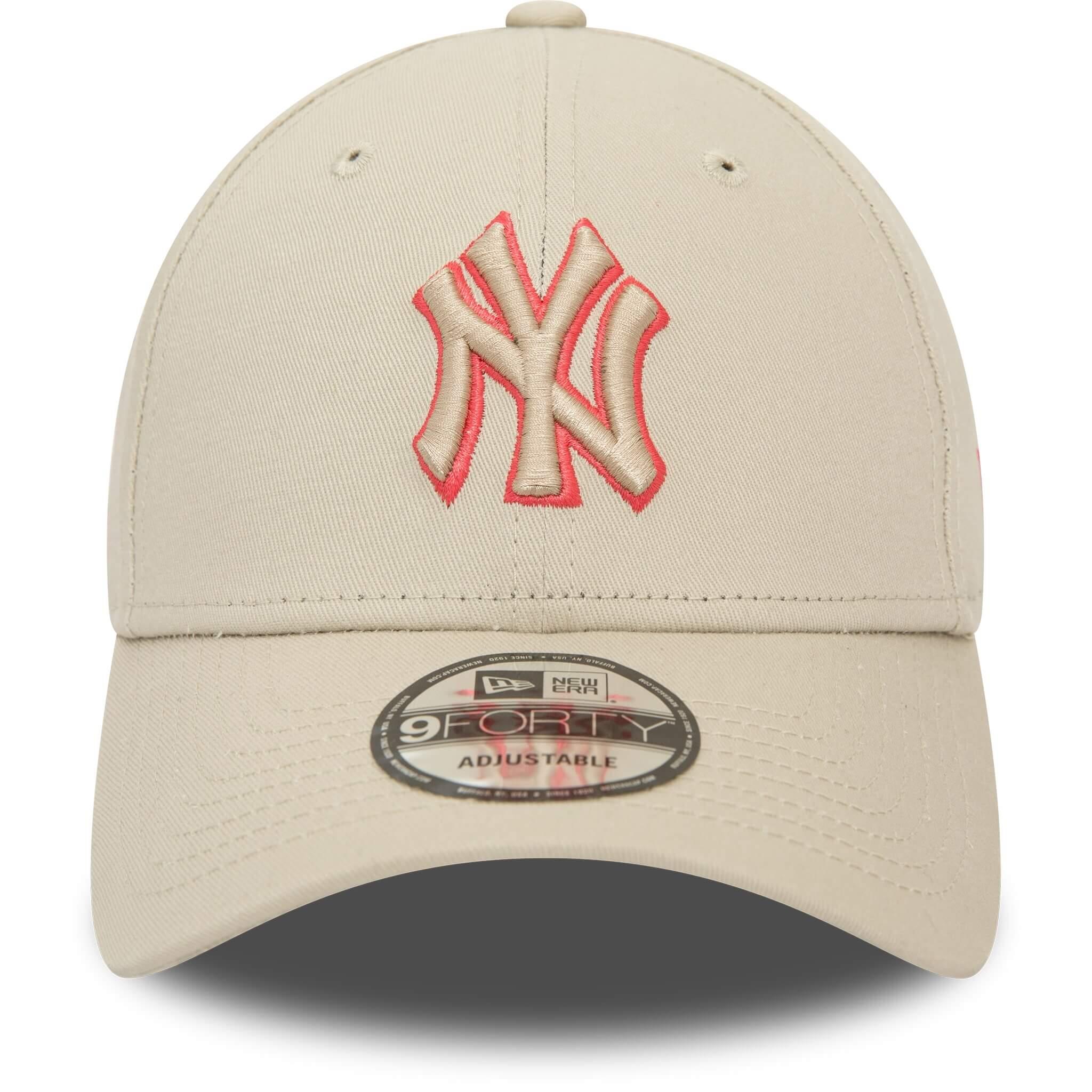 New Era Şapka - Team Outline 9FORTY - Bej