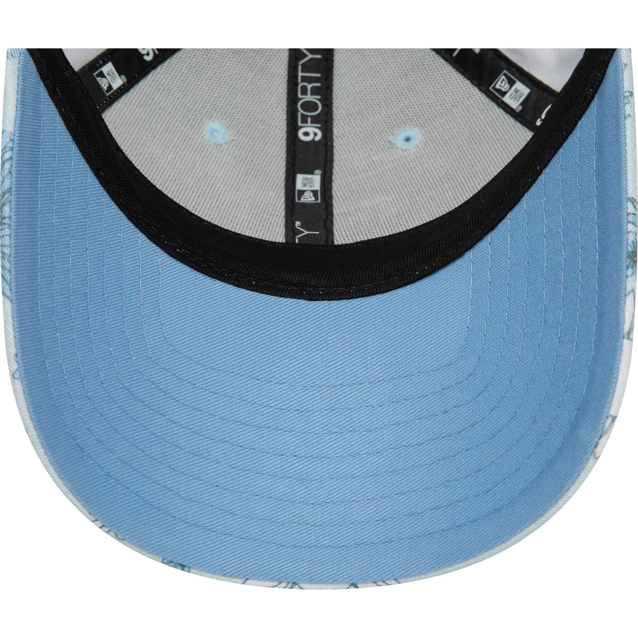New Era Şapka - Wmns Floral AOP 9FORTY New York Yankees - Mavi