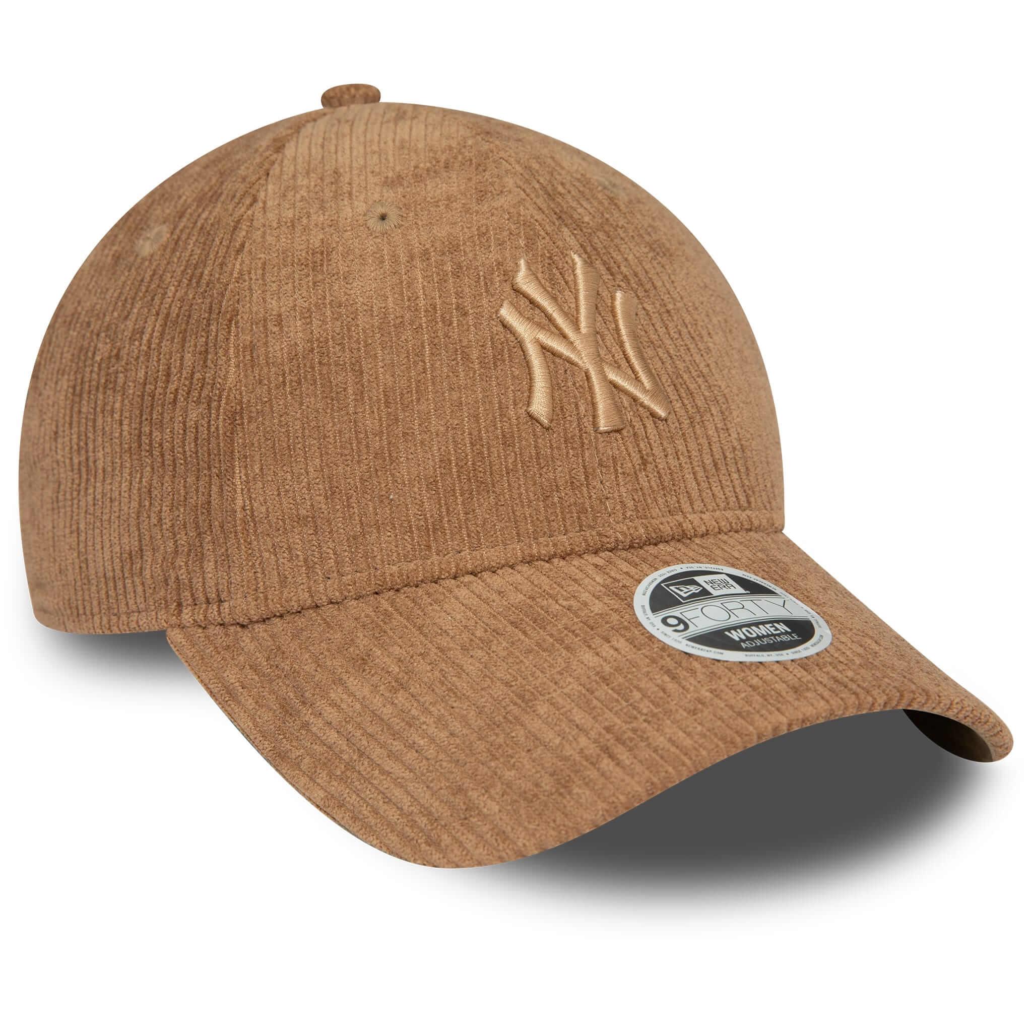 New Era Şapka - Wmns Summer Cord 9FORTY New York Yankees - Latte