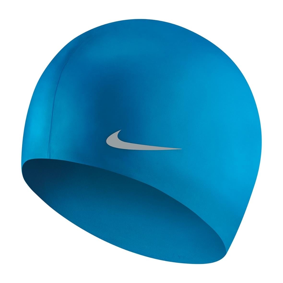 Nike Swim Silikon Çocuk Bone - Mavi