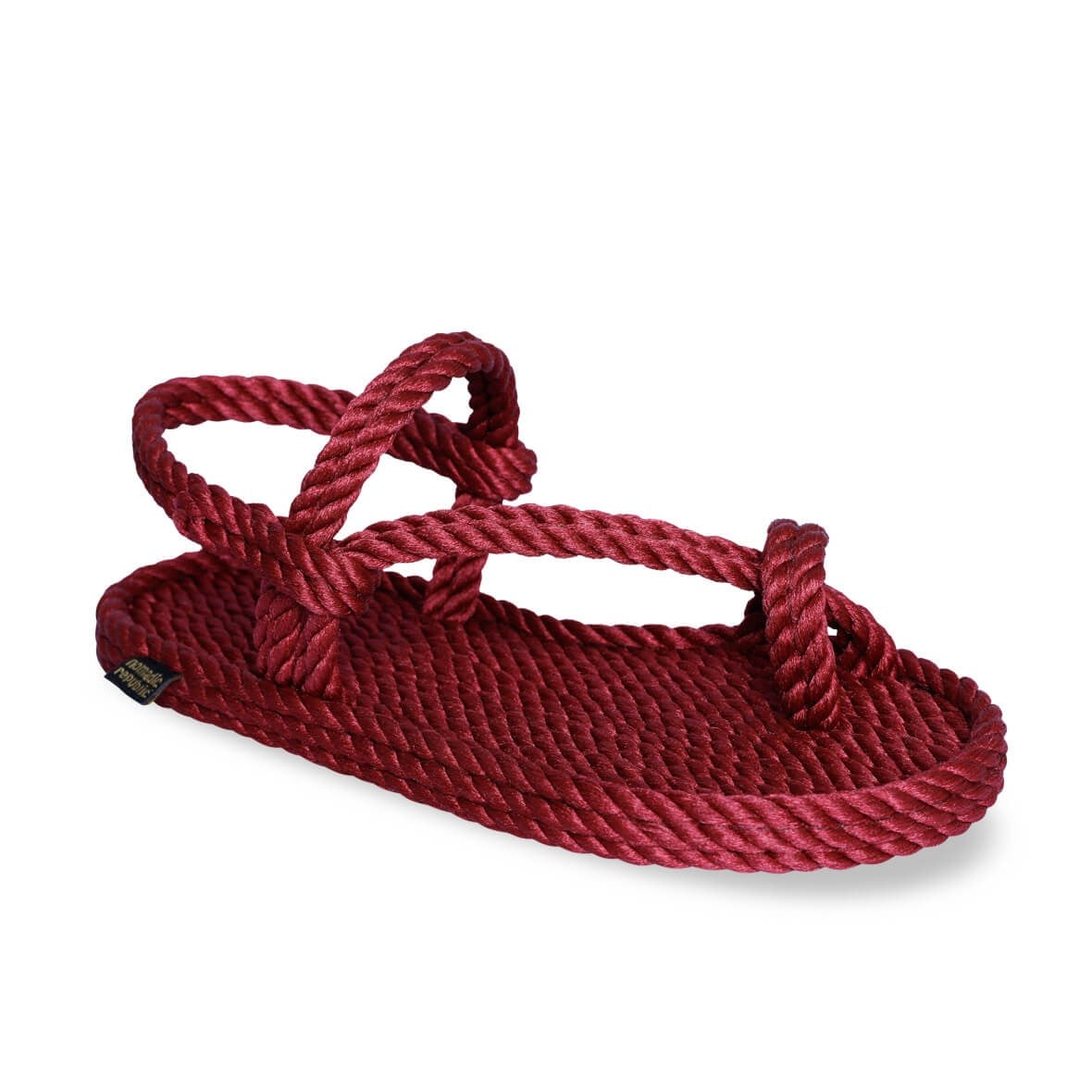 Nomadic Republic Hawaii Kadın Halat Sandalet - Bordo