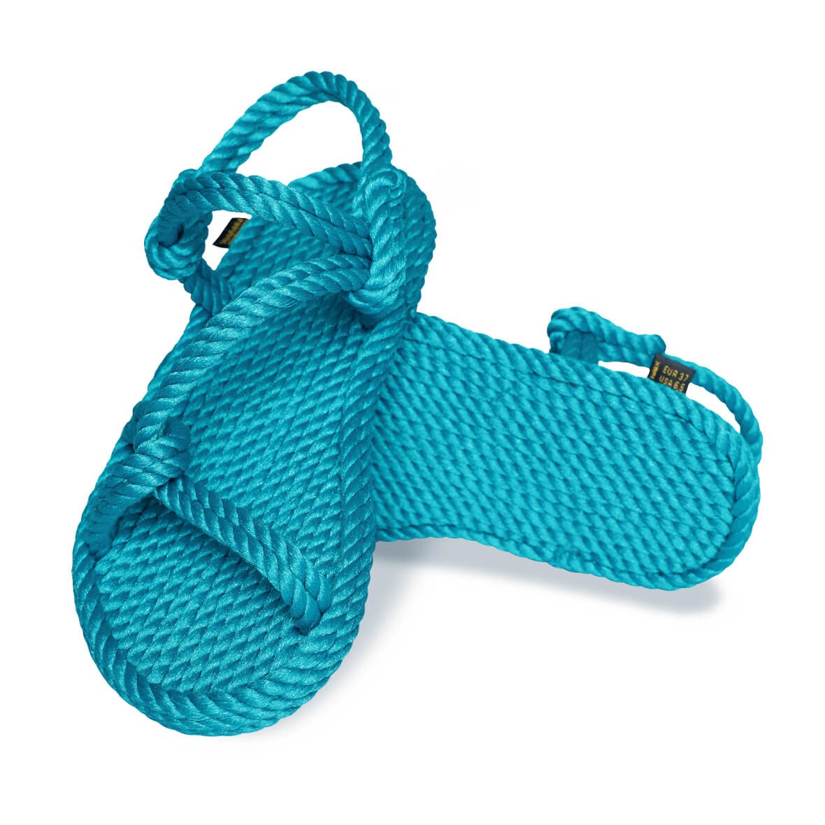 Nomadic Republic Mykonos Kadın Halat Sandalet - Turkuaz