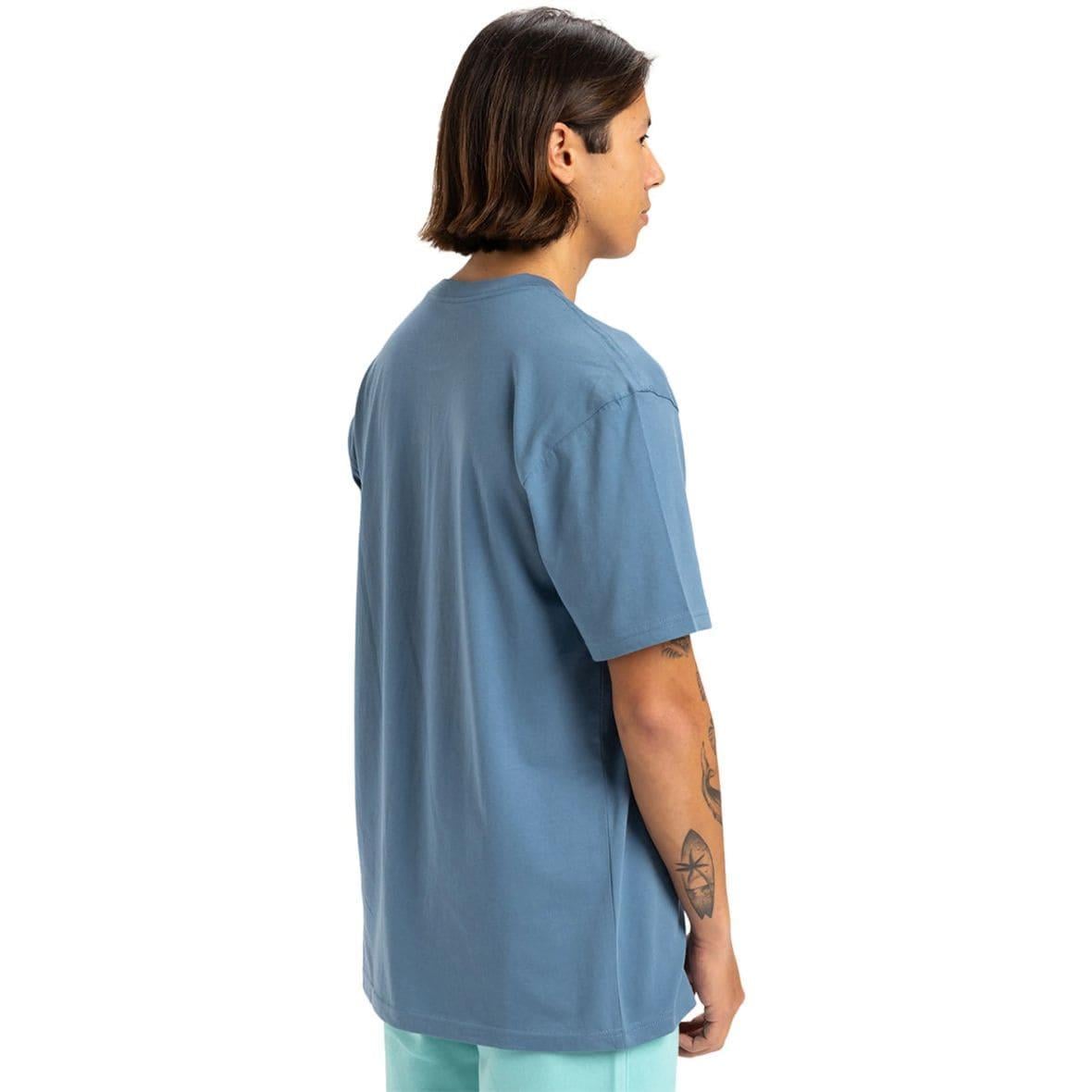 Quiksilver Basic SS Tee Young Men Erkek T-Shirt - Mavi