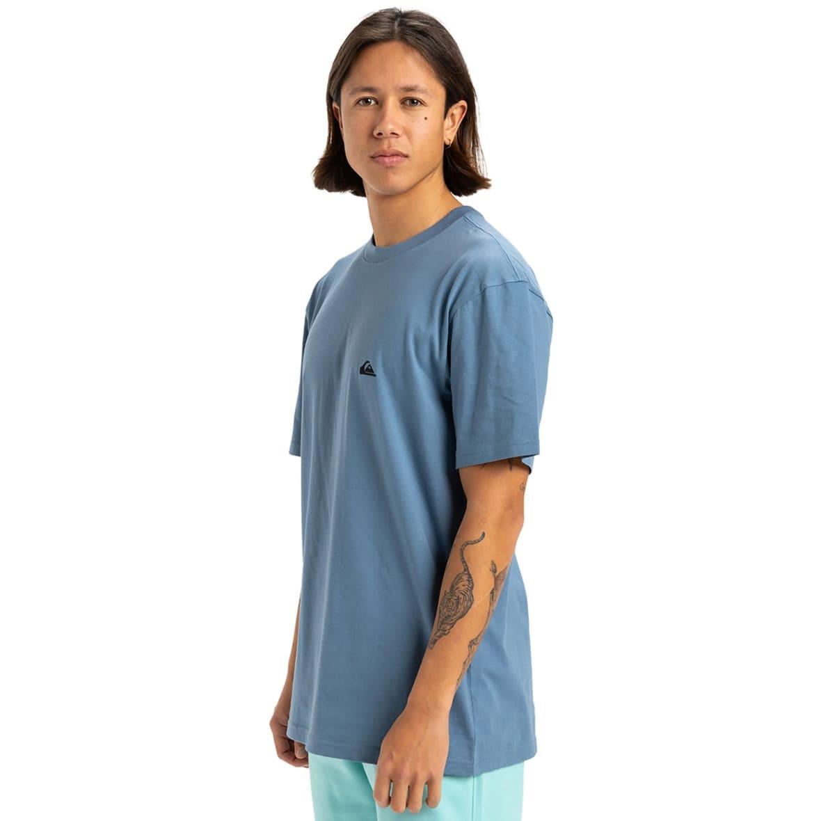 Quiksilver Basic SS Tee Young Men Erkek T-Shirt - Mavi