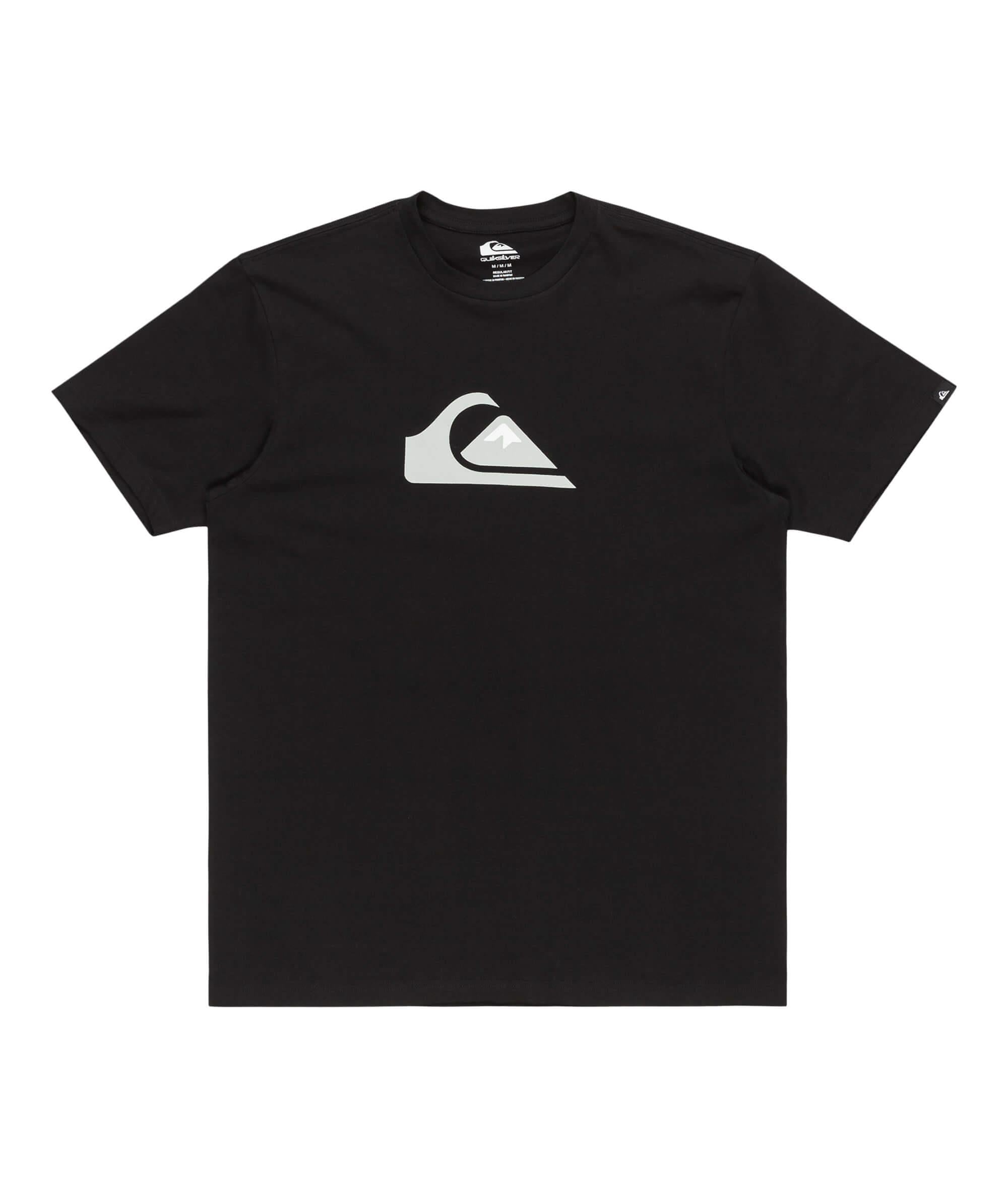 Quiksilver Comp Logo SS Erkek T-Shirt - Siyah