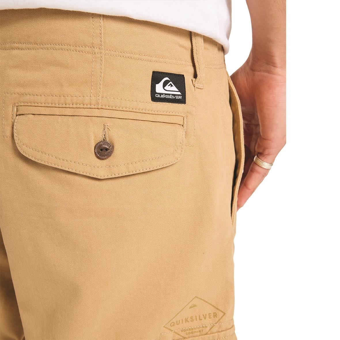 Quiksilver Crucial Battle Cargo Short Erkek Kargo Şort - Bej