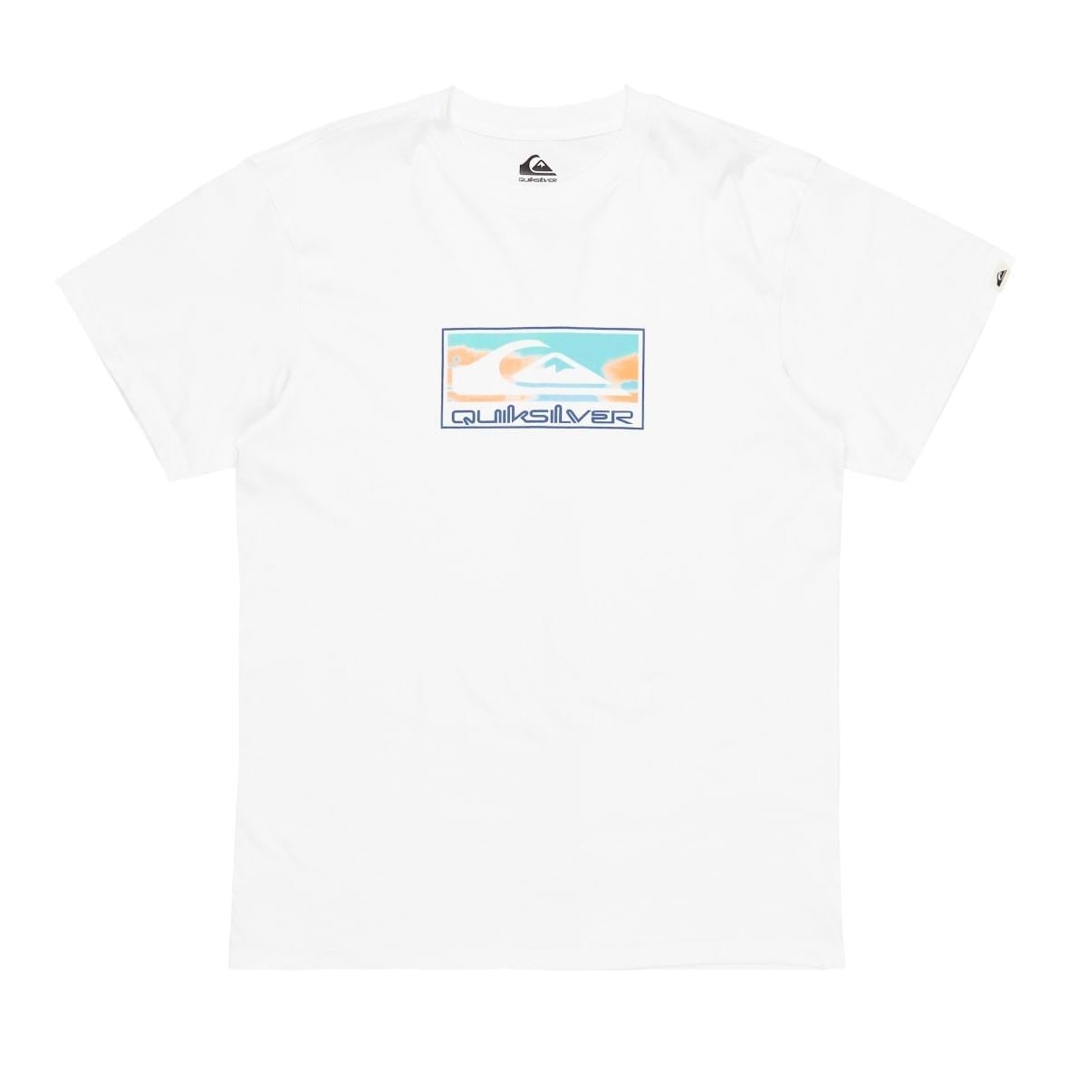 Quiksilver Ev Gradient Box SS Erkek T-Shirt - Beyaz
