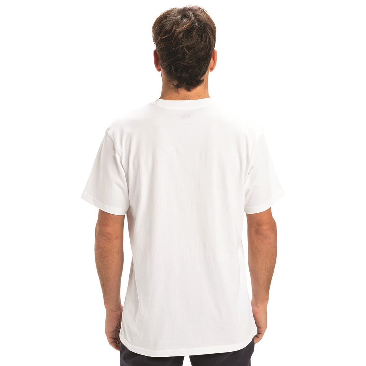Quiksilver Ev Gradient Box SS Erkek T-Shirt - Beyaz