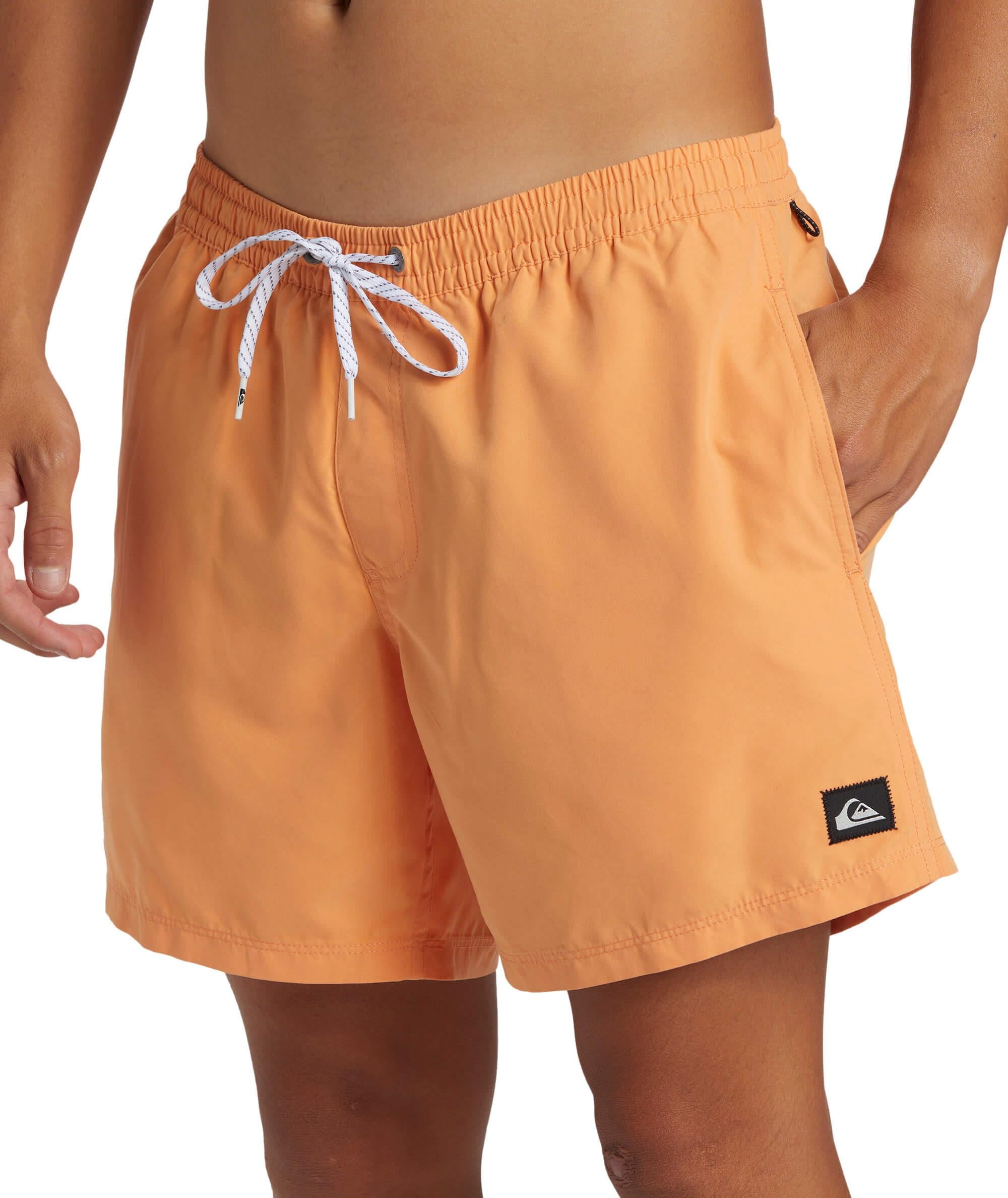 Quiksilver Everyday Solid Volley 15 Erkek Deniz Şortu - Turuncu