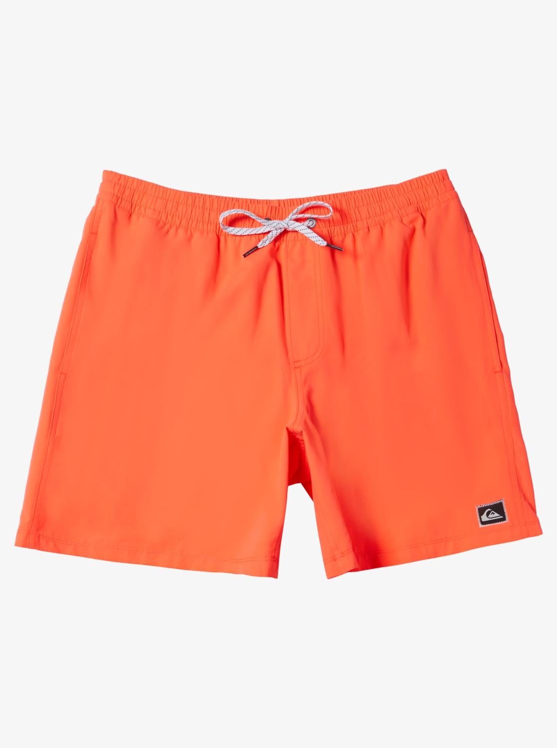 Quiksilver Everyday Solid Volley 15 Erkek Deniz Şortu - Neon  Turuncu