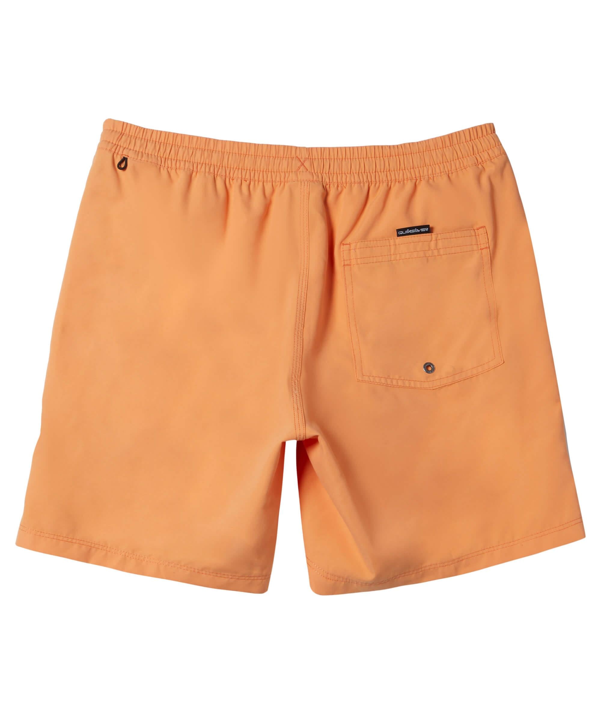 Quiksilver Everyday Solid Volley 15 Erkek Deniz Şortu - Turuncu