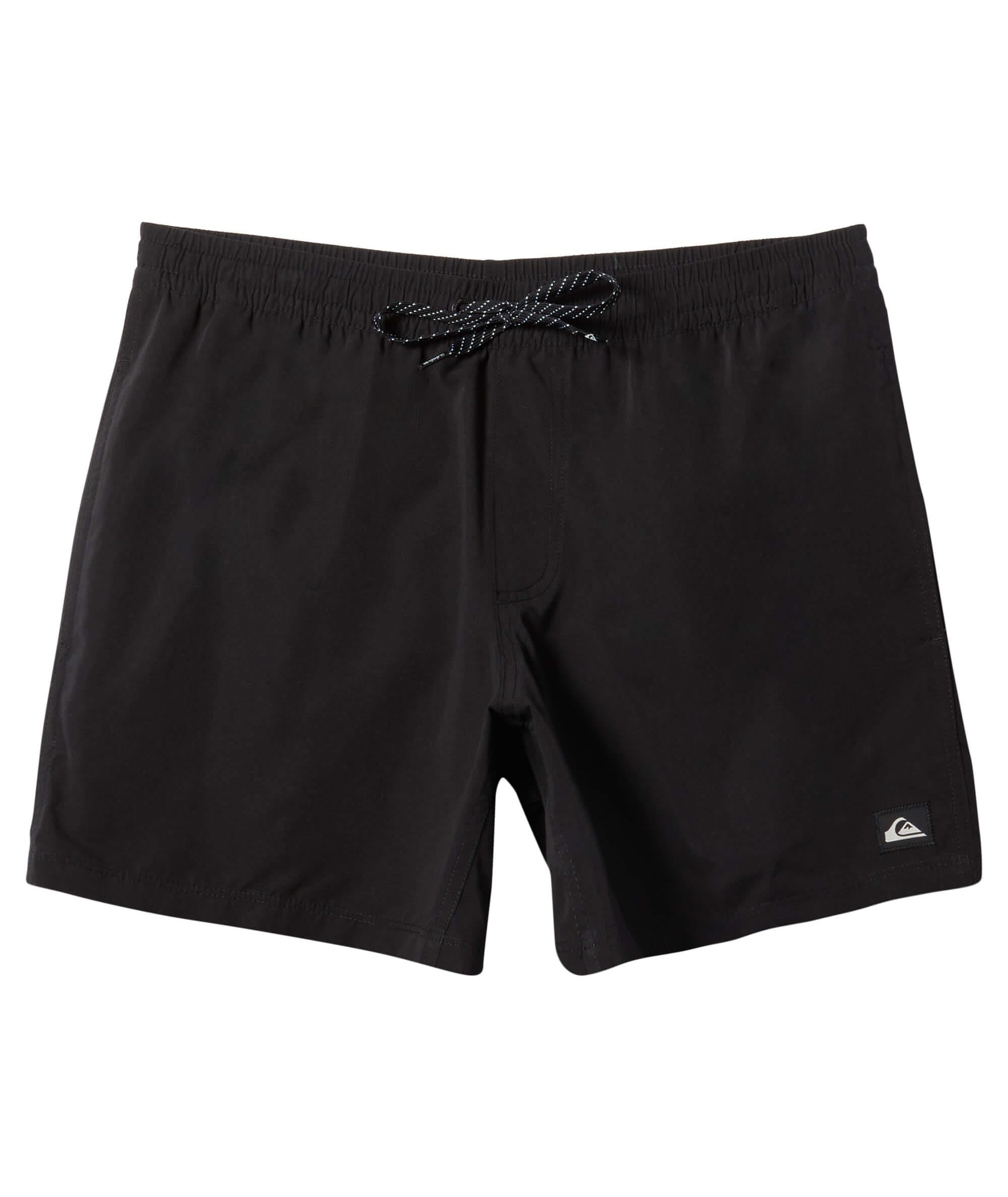 Quiksilver Everyday Solid Volley 15 Erkek Deniz Şortu - Siyah