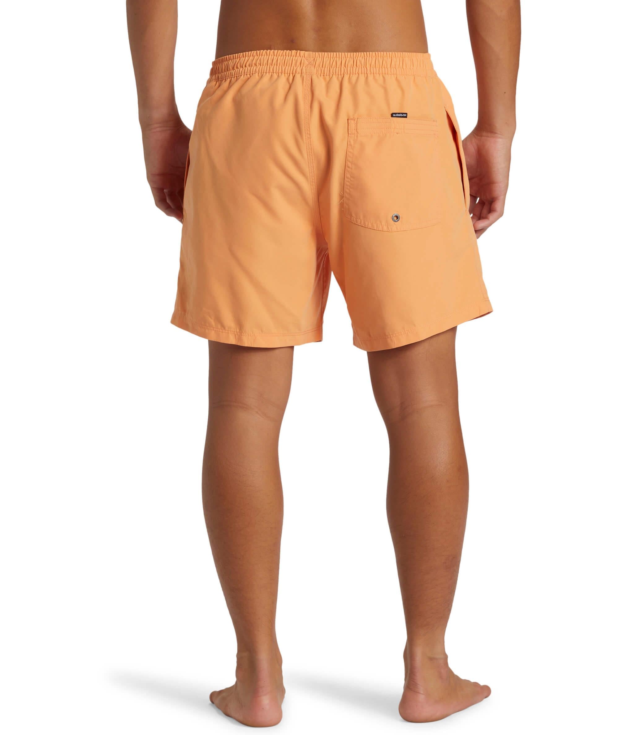Quiksilver Everyday Solid Volley 15 Erkek Deniz Şortu - Turuncu